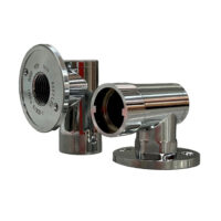 61900-1 KEEFLEX Floor Socket Kit - Standard Base Chrome Plated