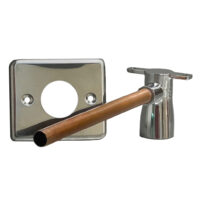 8900200 KEEFLEX Wall Socket Kit with 1/2 copper tube 160mm