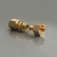 KEEFLEX Brass Coupling Quick Disconnect - Small