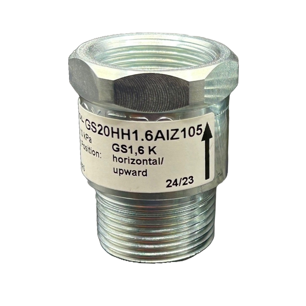 Gas Excess Flow valve 1.6 vertical/horizontal flow (DN20) / (3/4")